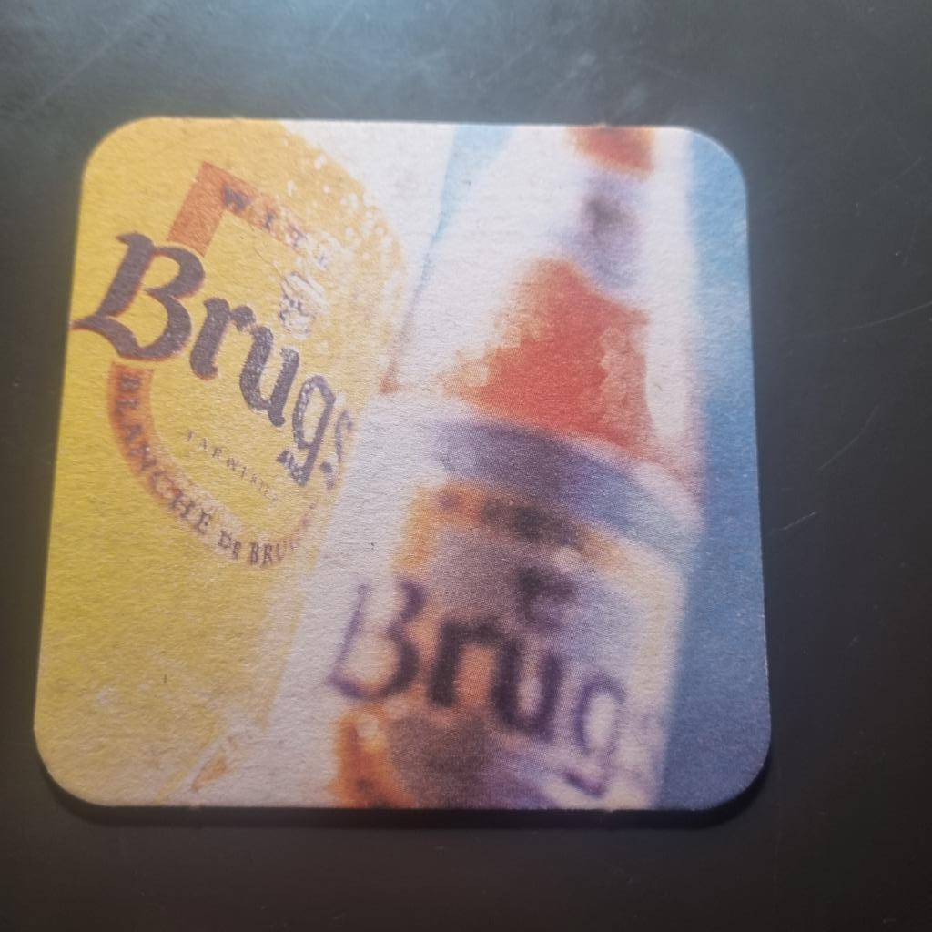 Sous Bock Brugs (modèle 2), Verzamelen, Ophalen of Verzenden, Gebruikt, Viltje(s), Overige merken