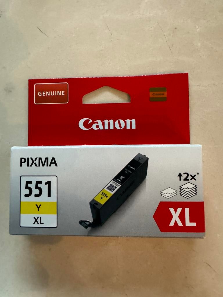Canon PIXMA CLI-551Y XL jaune, Enlèvement ou Envoi, Neuf
