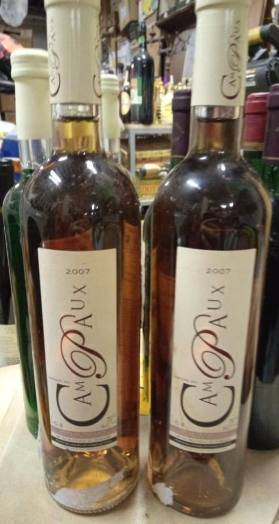 2 flessen rosé Campaux 2007, Ophalen of Verzenden, Frankrijk