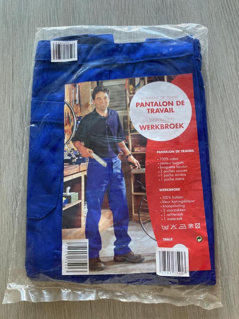 Werkbroeken, NIEUWE staat, maat 50 en 52. Perfecte staat, Ophalen of Verzenden, Nieuw, Heren, Broek