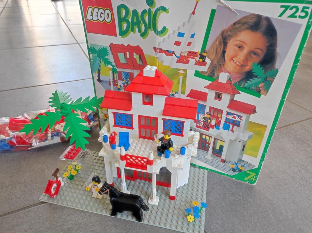 Lego Basic Building Set 725 uit 1990 - complete set!, Kinderen en Baby's, Speelgoed | Duplo en Lego, Gebruikt, Lego, Complete set