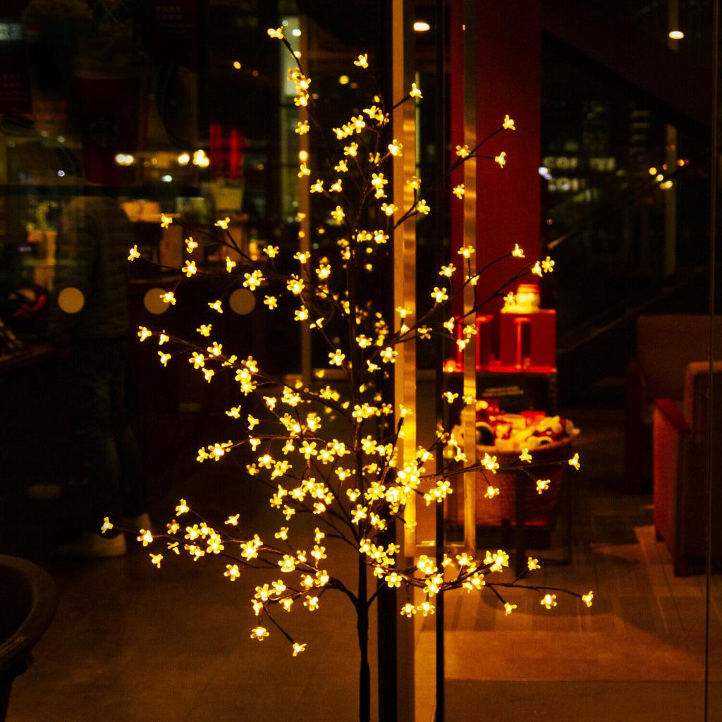 Kerstboom LED Kersebloesem Lichtboom 220cm 8 Lichteffecten, Enlèvement ou Envoi, Neuf