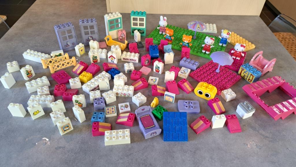 Duplo Hello Kitty, Enlèvement ou Envoi, Comme neuf, Briques en vrac, Duplo