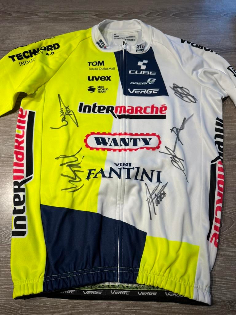Gesigneerd wielertruitje wanty, Ophalen of Verzenden, Nieuw, Bovenkleding