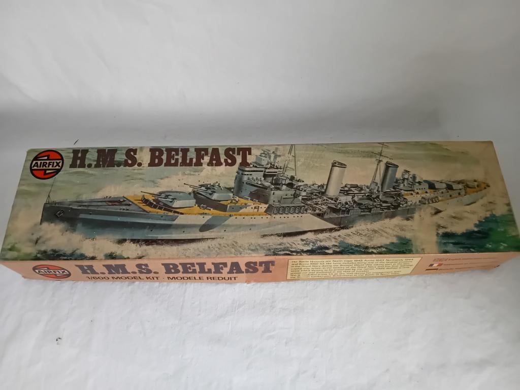Nieuw AIRFIX H.M.S. BELFAST-model!!!, Hobby en Vrije tijd, Ophalen of Verzenden, Nieuw, Overige merken