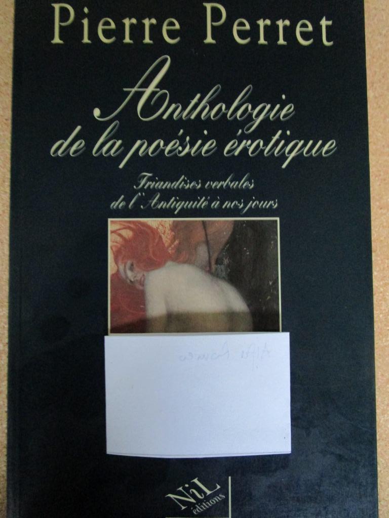 Anthologie de la poésie érotique, Ophalen of Verzenden, Gelezen, Pierre PERRET