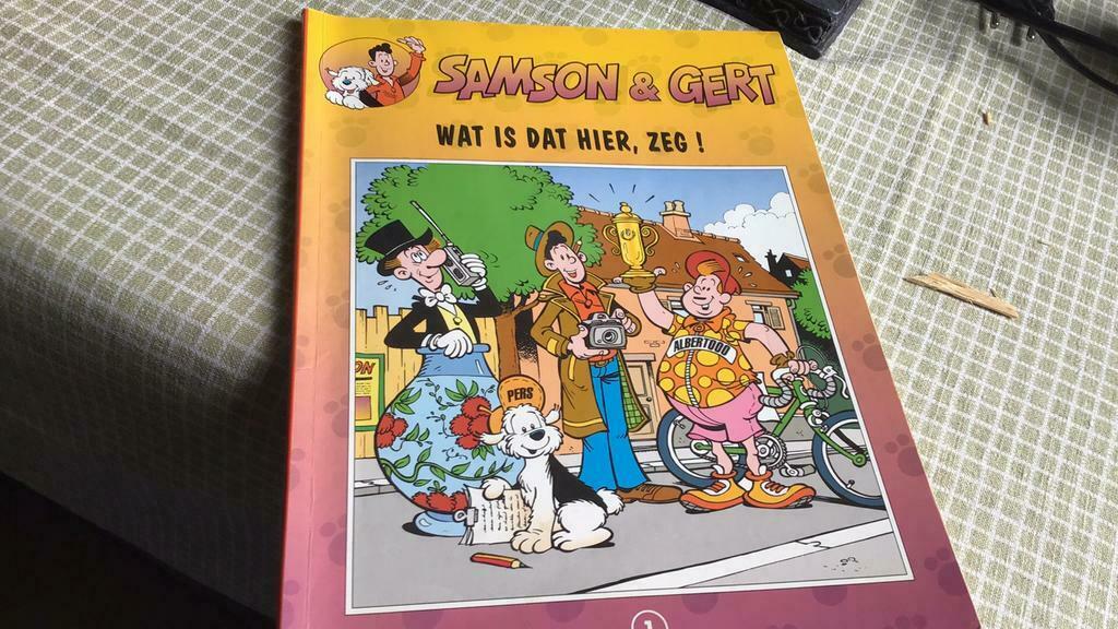 Samson & gert(=), Eén stripboek, Ophalen, Gelezen