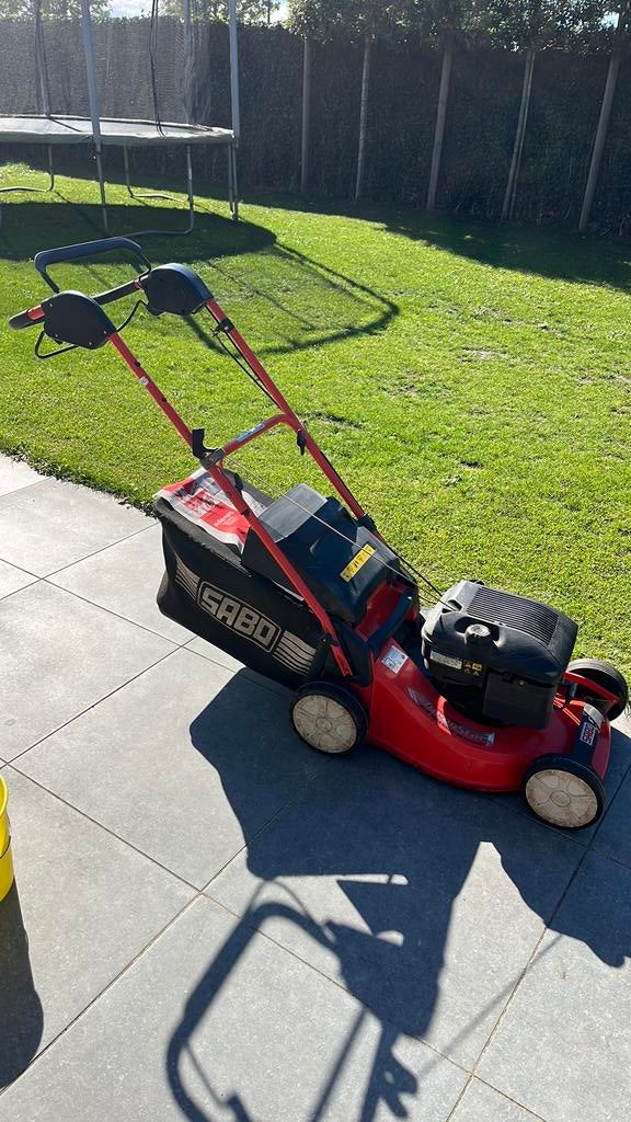 Grasmaaier, Tuin en Terras, Gebruikt, Benzine-grasmaaier, 40 t/m 49 cm, Ophalen