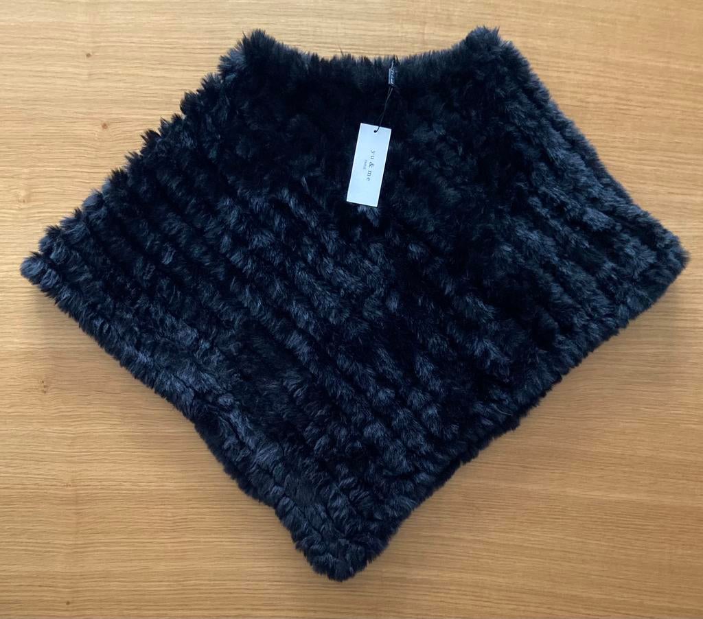 Cape / Poncho noir neuf avec étiquette tout doux, Vêtements | Femmes