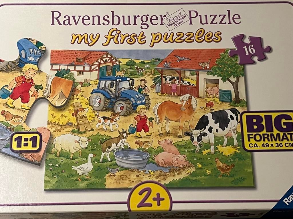 Puzzel 16 stukjes, Ophalen of Verzenden, 10 tot 50 stukjes, Zo goed als nieuw, 6 maanden tot 2 jaar