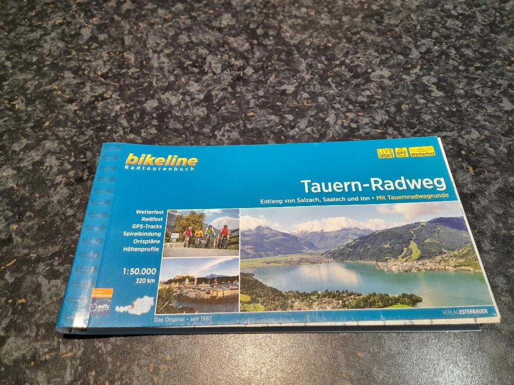 Tauern radweg Bikeline, Boeken, Lopen en Fietsen, Ophalen of Verzenden, Zo goed als nieuw, Zie beschrijving
