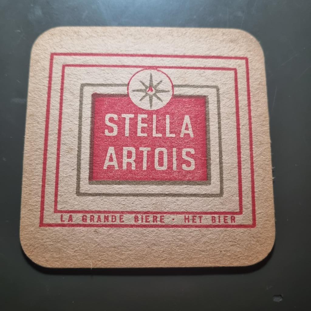 Sous Bock Stella Artois (modèle 6), Ophalen of Verzenden, Gebruikt, Viltje(s), Stella Artois