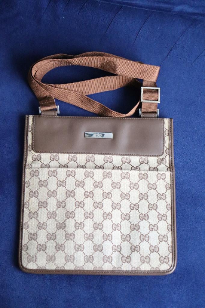 Gucci Tas crossbody Unisex, Enlèvement ou Envoi, Utilisé, Brun, Sac à bandoulière