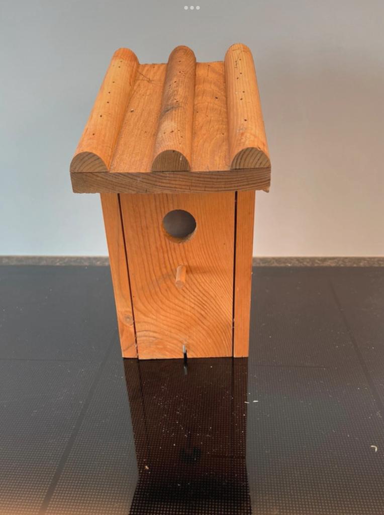 Nieuw Nestkastje onbehandeld, Tuin en Terras, Vogelhuisjes en Vogelbaden, Zo goed als nieuw, Ophalen of Verzenden
