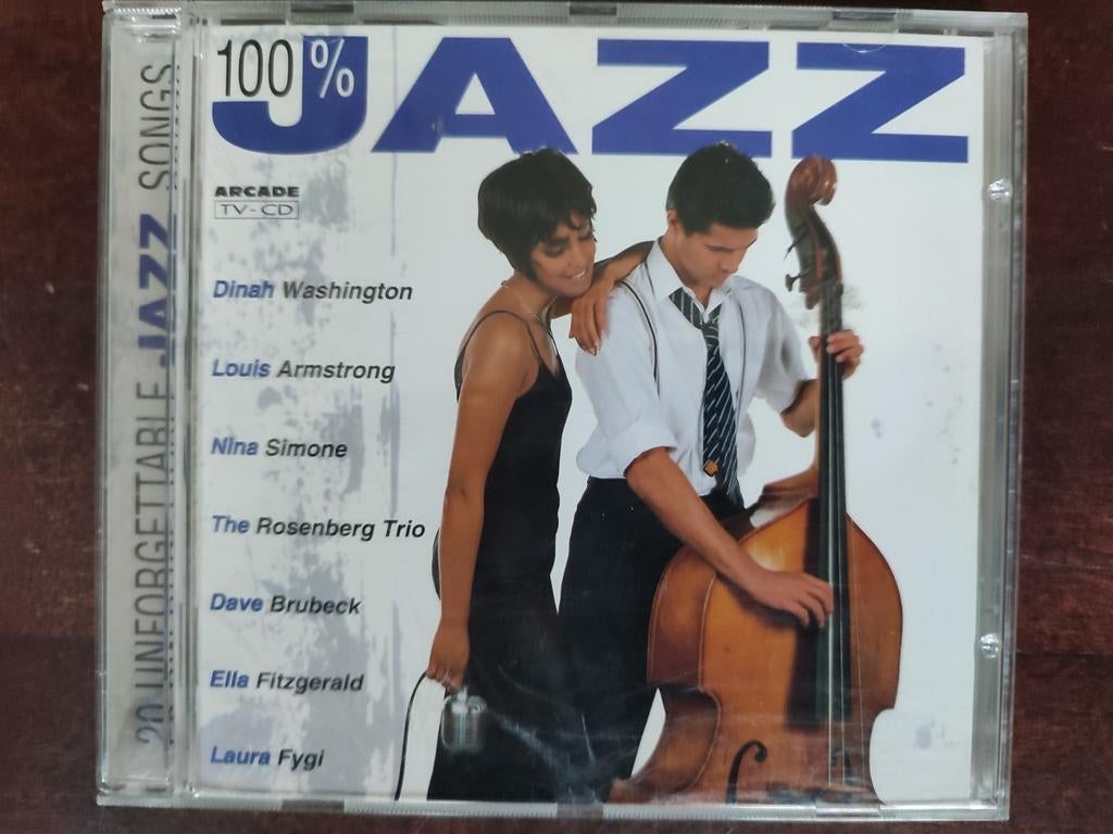 CD : 100% JAZZ (ARCADE), Enlèvement ou Envoi, Comme neuf