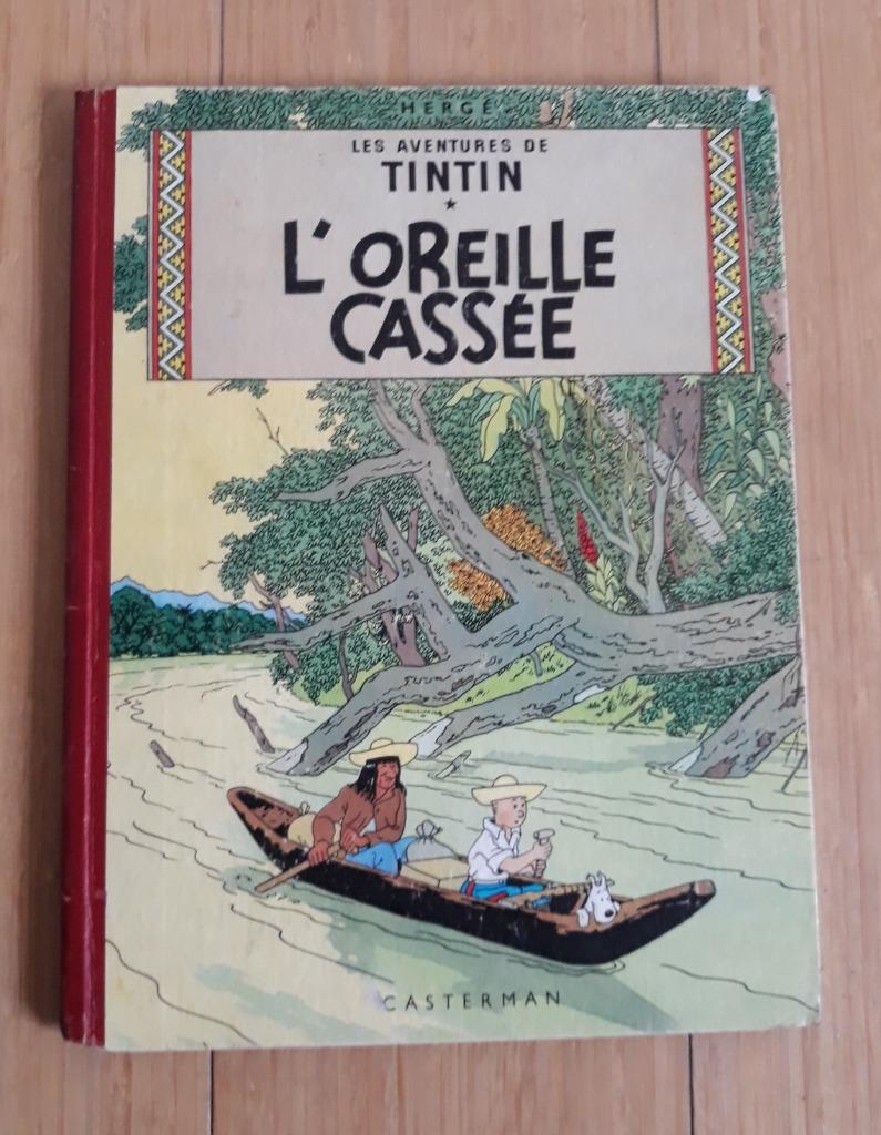 TINTIN – L’OREILLE CASSEE (1956), Boeken, Stripverhalen, Ophalen of Verzenden