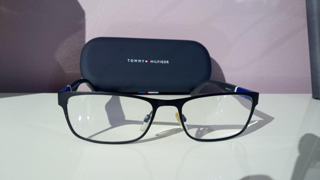 Lunettes de vue progressive Tommy Hilfiger Bleu-Gris/Homme, Autres marques, Comme neuf, Enlèvement, Lunettes