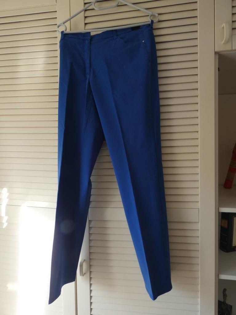 Koningsblauwe Brax-broek, Brax, Ophalen of Verzenden, Gedragen, Blauw