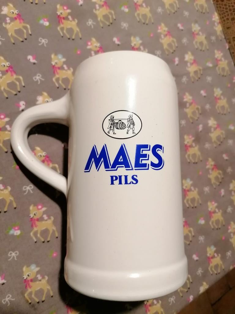 Oude bierpul Maes Pils., Verzamelen, Ophalen of Verzenden