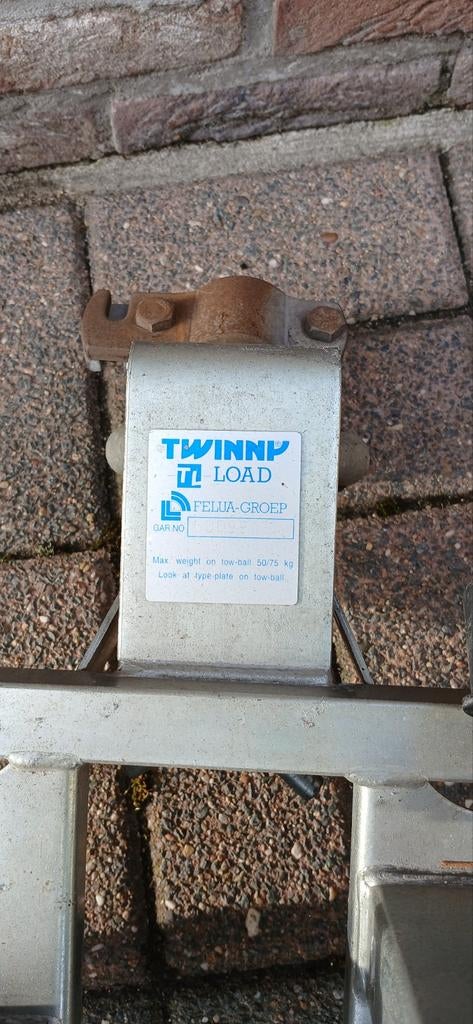 Fietsrek merk twinny, Enlèvement