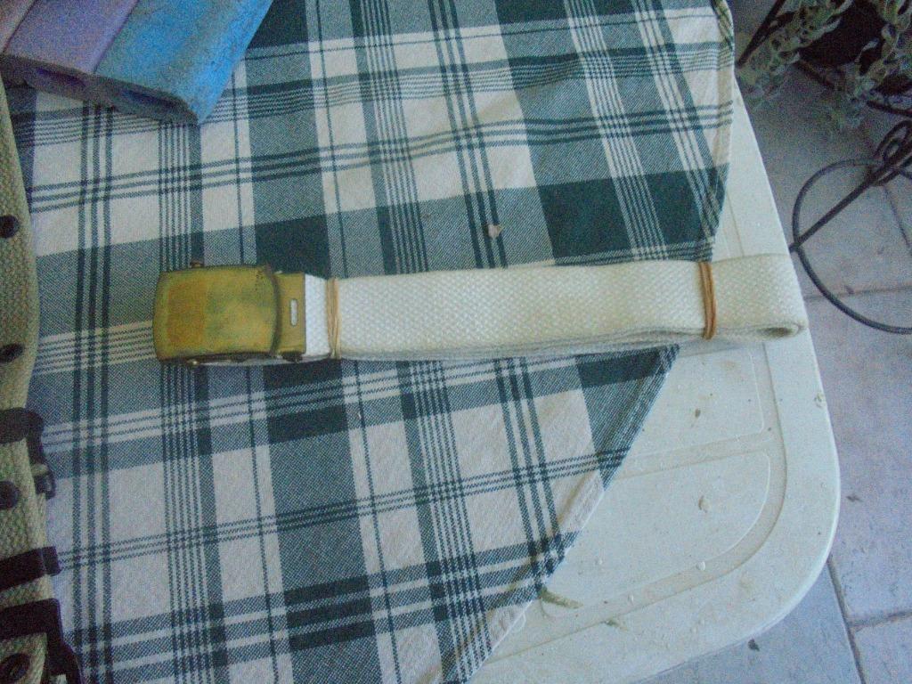 leger witte riem, Ophalen of Verzenden, Overige soorten, Kleding of Schoenen