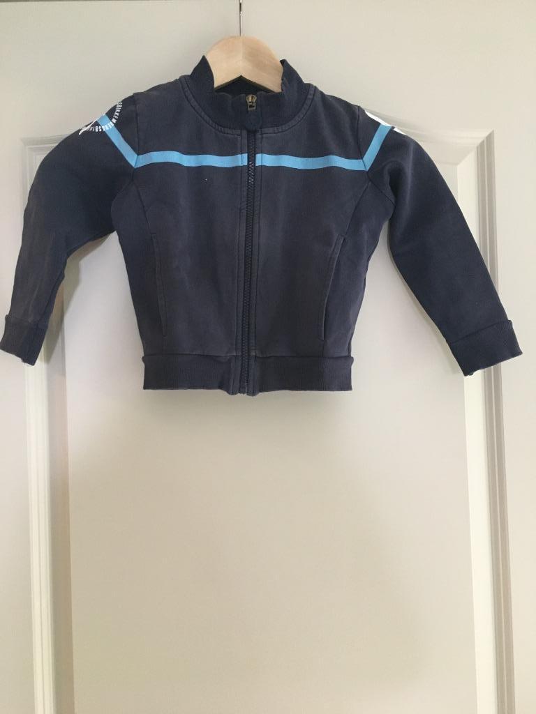 Trui met rits Bikkembergs 3/4 jaar, Garçon, Enlèvement ou Envoi, Pull ou Veste, Comme neuf
