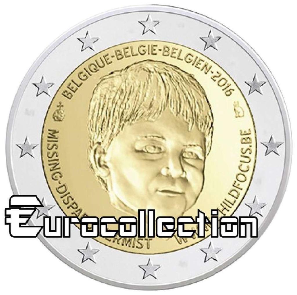 2 euros commémoration Belgique 2016, Ophalen of Verzenden, België, 2 euro, Losse munt