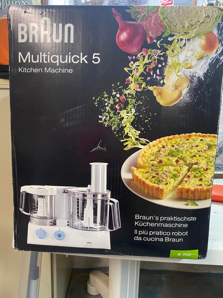 Braun multiquick, Enlèvement
