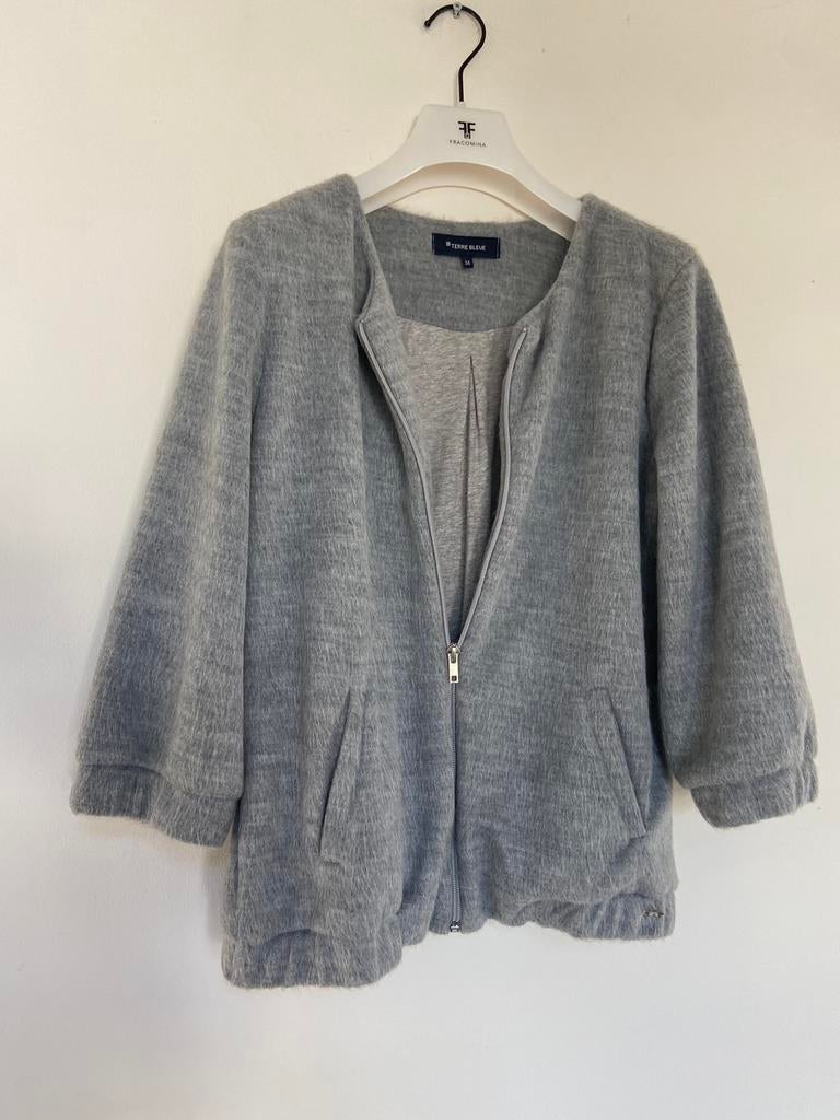 Vestje Terre bleue, Kleding | Dames, Ophalen of Verzenden, Maat 36 (S), Grijs