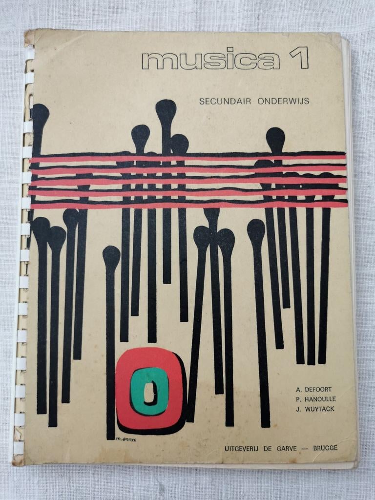 Musica 1 - werkschrift muziek secundair onderwijs - vintage, Boeken, Ophalen of Verzenden, Gelezen, Algemeen