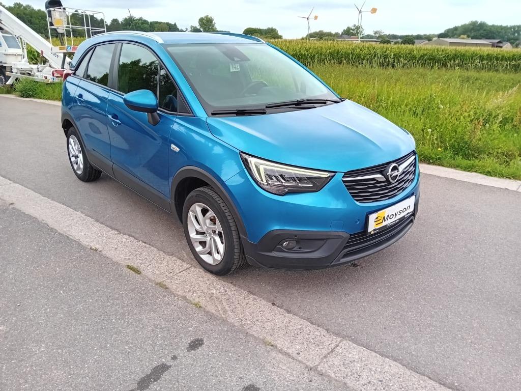Opel Crossland X Benzine - Automaat, Auto's, Stof, Euro 6, 1199 cc, Blauw