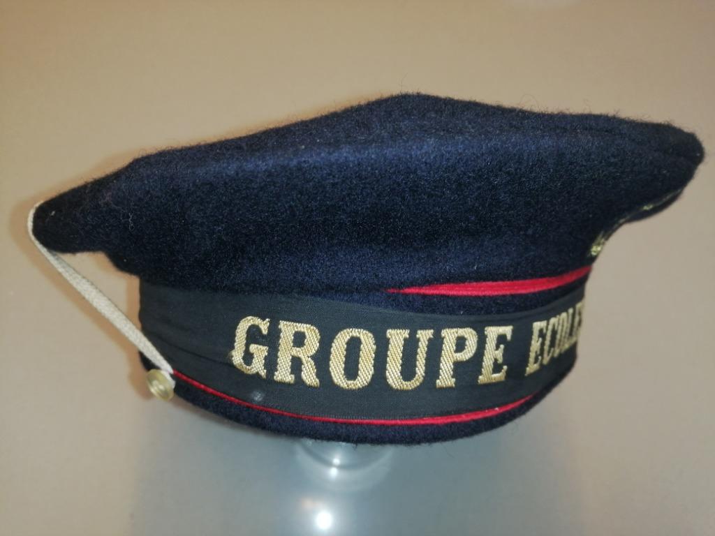 FRANCE - BACHI - GROUPE ECOLES POULMIC, Collections, Enlèvement ou Envoi, Marine, Casque ou Béret