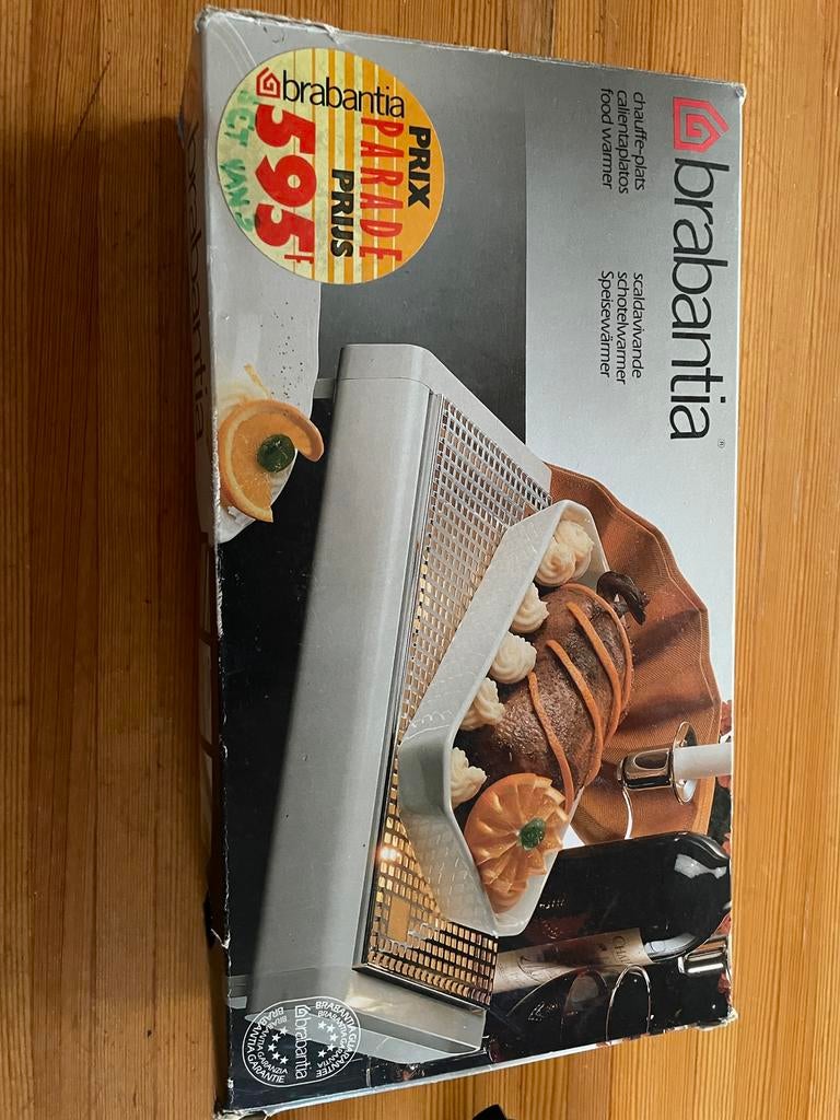 Borden warmhouder met theelichtjes van Brabantia, Ophalen, Gebruikt