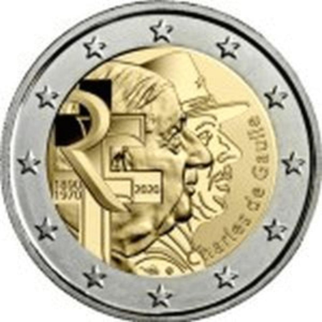Pièce de 2 euros sp. Sortir. Francia 2020 Charles de Gaulle, Enlèvement ou Envoi, Comme neuf