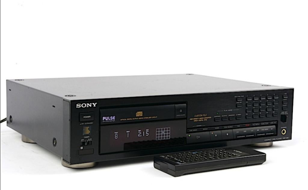 Sony CDP 991, Ophalen, Zo goed als nieuw, Sony