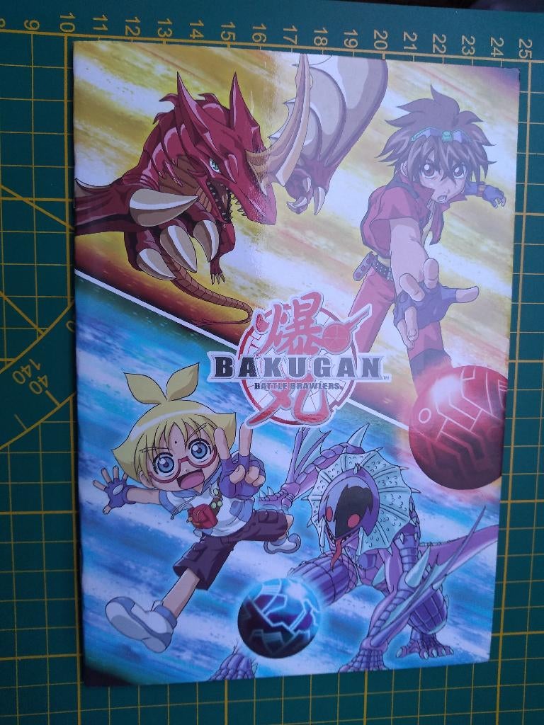 schrift A4 gelijnd bakugan +nieuw+, Ophalen of Verzenden, Nieuw