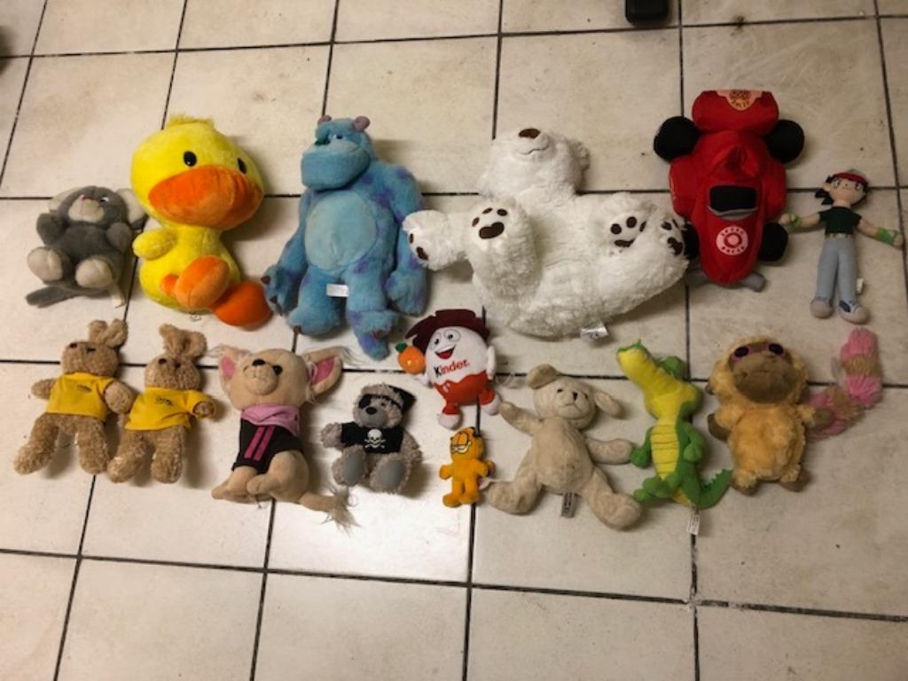 Lot knuffels, Kinderen en Baby's, Speelgoed | Knuffels en Pluche, Ophalen, Zo goed als nieuw