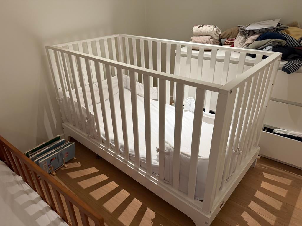 Kinderbed Childhome, Ophalen, Gebruikt, 70 tot 85 cm, Lattenbodem