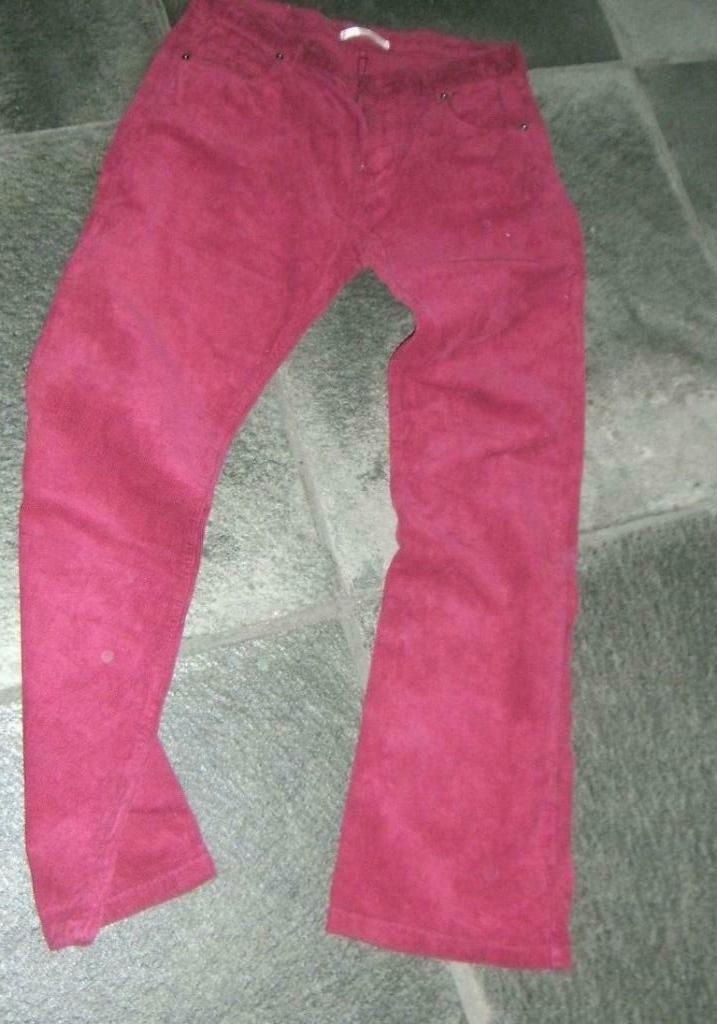 [1182]broek elisa blue maat 38, Maat 38/40 (M), Ophalen of Verzenden, Lang, Gedragen