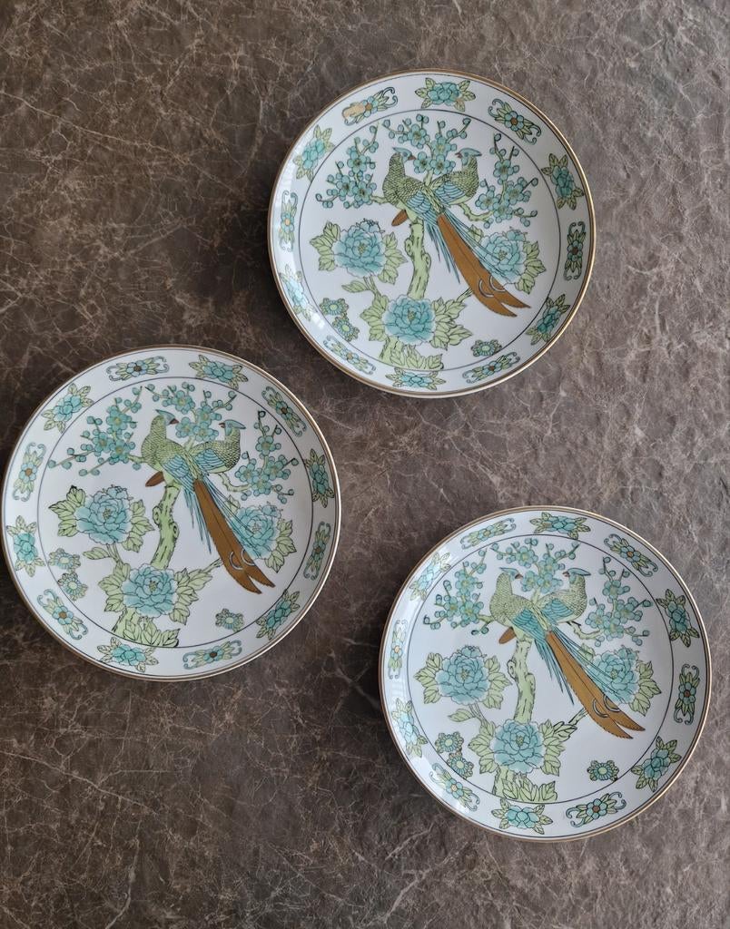 Gold Imari handgeschilderde borden, Antiek en Kunst, Ophalen of Verzenden