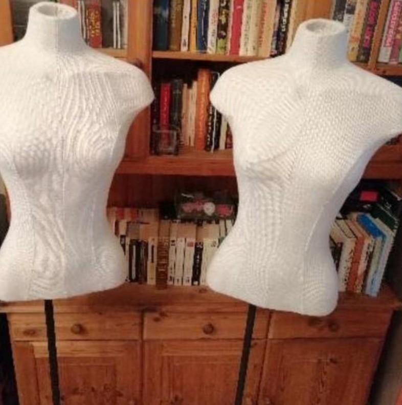 Mes 🥸 2 Bustes 👗Acb (B ?) Mannequins Femmes 👘 Couture, Hobby en Vrije tijd, Naaien en Fournituren, Ophalen