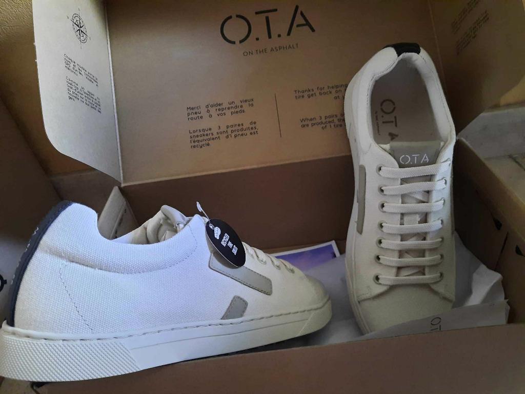 Baskets recyclées / sneakers coton O.T.A Kelwood (38), Neuf, Enlèvement ou Envoi, Sneakers et Baskets, O.T.A