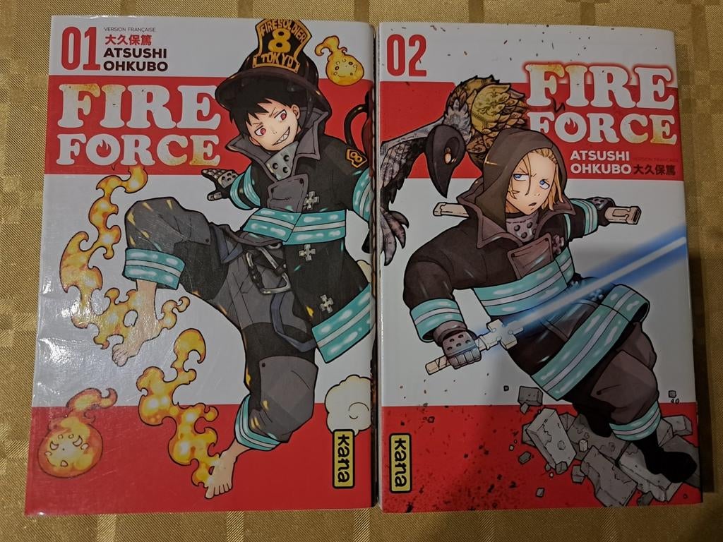 Manga fire force 1 et 2, Enlèvement