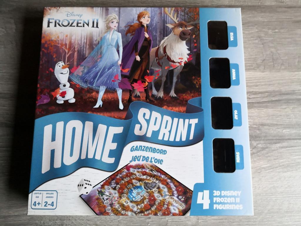 Frozen 2 bordspel (ganzenbord) met Frozen mini figuurtjes, Ophalen