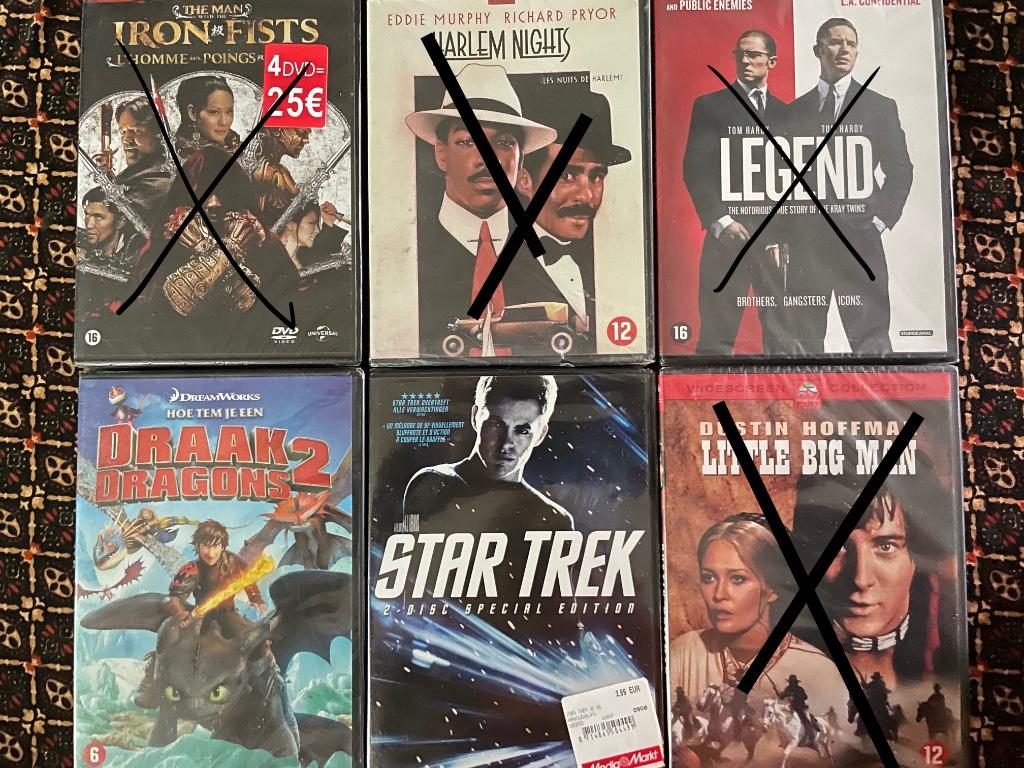 DVD Nieuw nog in verpakking. 2 euro, Enlèvement ou Envoi, Neuf, dans son emballage