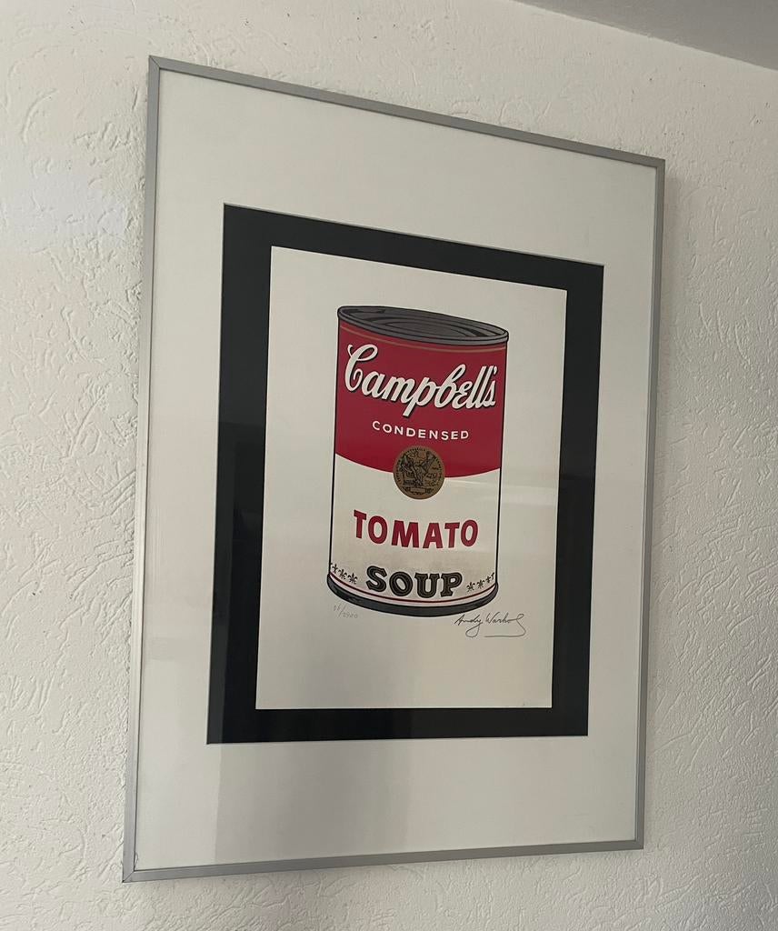 Andy Warhol - Tomato Soup, Antiek en Kunst, Ophalen of Verzenden
