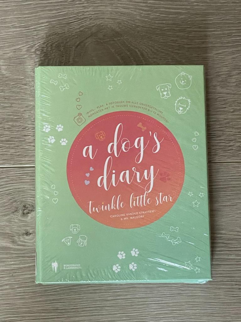 Woef Dagboek, Enlèvement ou Envoi, Neuf, Chiens, Caroline Vander Straeten