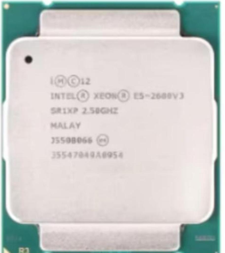 Intel Xeon E5 2680 V3 2.5GHz CPU met Socket LGA 2011-3, Ophalen of Verzenden, Gebruikt