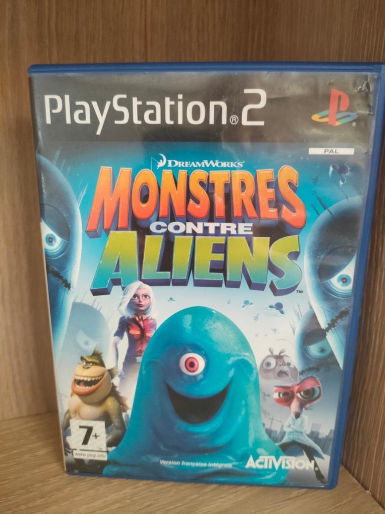 Monstres contre aliens (PlayStation 2), Ophalen of Verzenden, Gebruikt