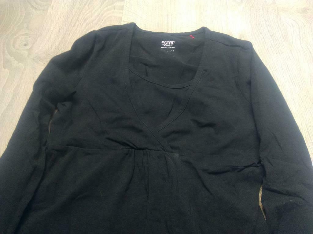 T-shirts voor zwangerschap en borstvoeding, Ophalen, Maat 38/40 (M), Zwart